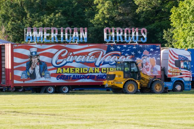 American Circus sign
