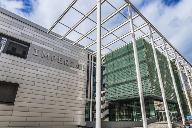 Imperial College London exterior featuring modern glass and steel architecture. Imperial College London exterior featuring modern glass and steel architecture.