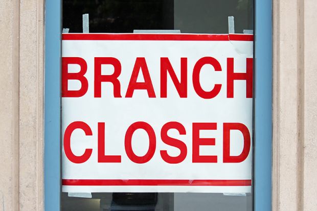 branch closed