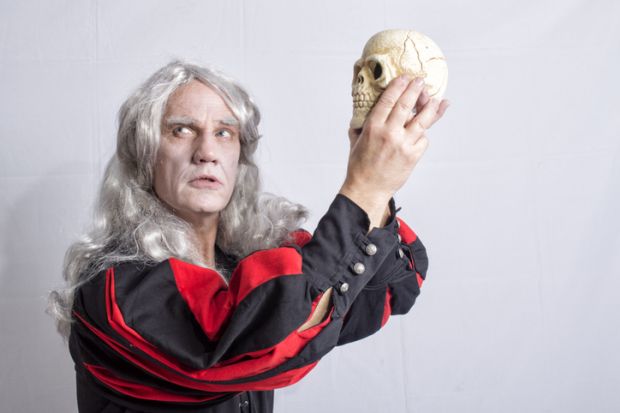 Academics as actors Academics are having to be actors, videographers, graphic designers