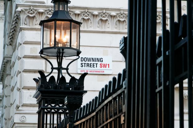 Downing Street, science funding, policy, association to Horizon Europe