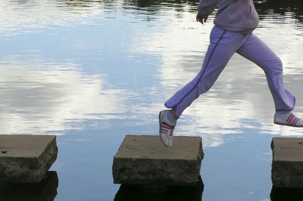 Stepping stones Stepping stones