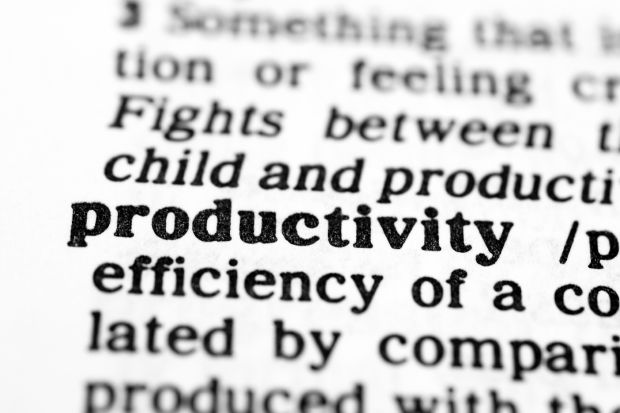 A dictionary definition of productivity