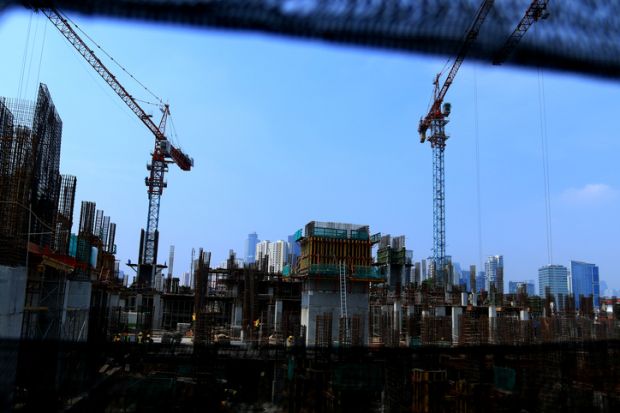 Construction in Jakarta Construction in Jakarta
