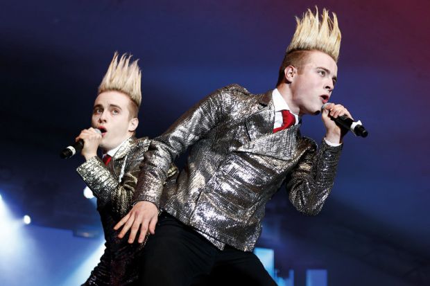 Jedward perform Jedward perform