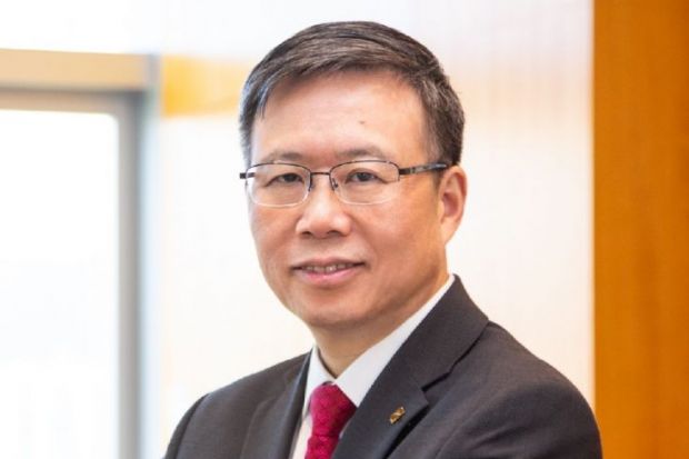 Hong Kong Polytechnic University president, Jin-Guang Teng