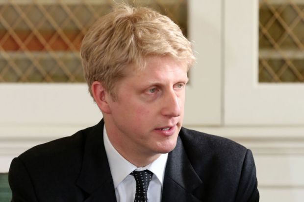 Jo Johnson, Minister for Universities and Science