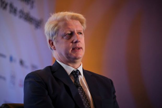 Jo Johnson speaks at THE Campus Live 2021