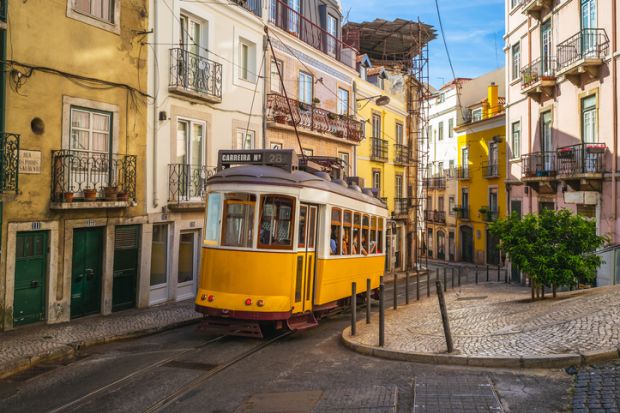 Lisbon Portugal tram