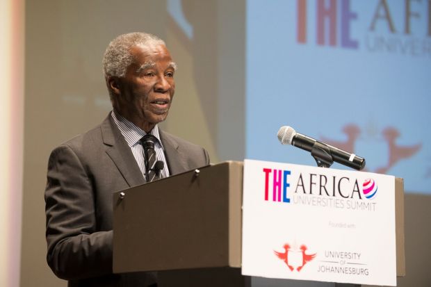 Thabo, Mbeki, South Africa, Africa Universities Summit,