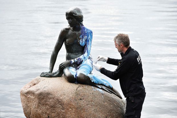 Little Mermaid sculpture, Copenhagen