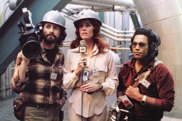 Michael Douglas and Jane Fonda in The China Syndrome, 1979 Michael Douglas and Jane Fonda in The China Syndrome, 1979