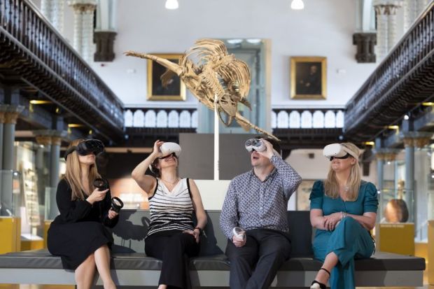 The Museum in the Metaverse (MiM) project at the University of Glasgow is aiming to develop a ground-breaking two-sided Extended Reality (XR) Culture and Heritage platform. 