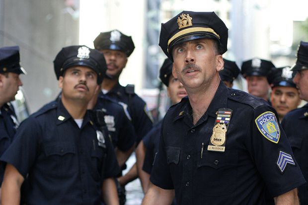 Nicolas Cage and Michael Peña in World Trade Centre, 2006 Nicolas Cage and Michael Peña in World Trade Centre, 2006