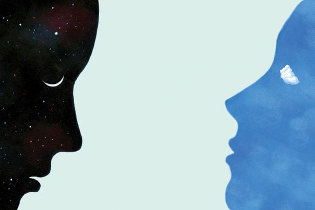 Illustration of two heads Illustration of two heads