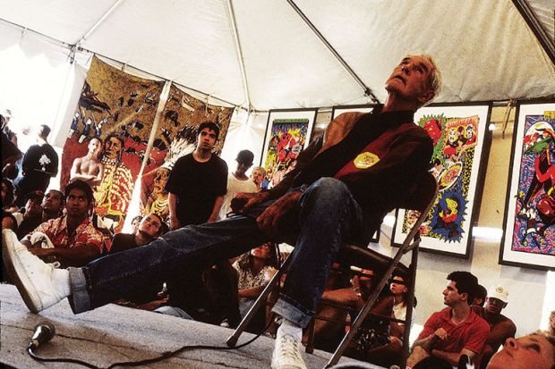Timothy Leary at Lollapalooza 1993
