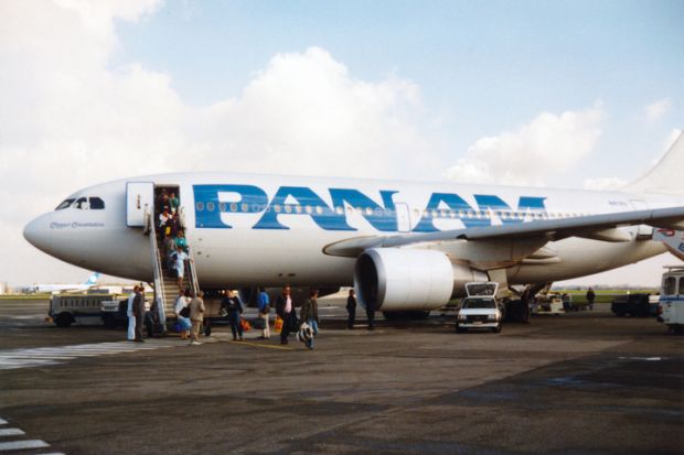 A Pan Am plane
