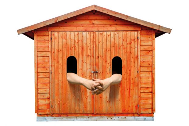 Person locked in garden shed Person locked in garden shed