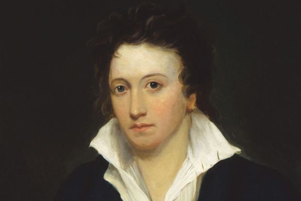 Portrait of Percy Bysshe Shelley