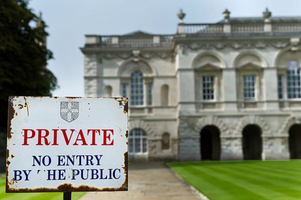 Private notice outside Senate House, Cambridge University. To illustrate universities resisting public examination. Private notice outside Senate House, Cambridge University. To illustrate universities resisting public examination.