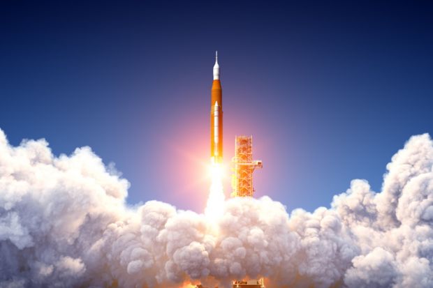Rocket launch to represent China's citations boost from Covid research