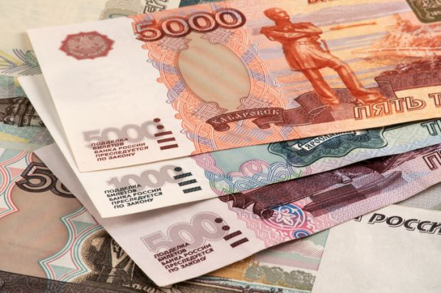 Russian rubles