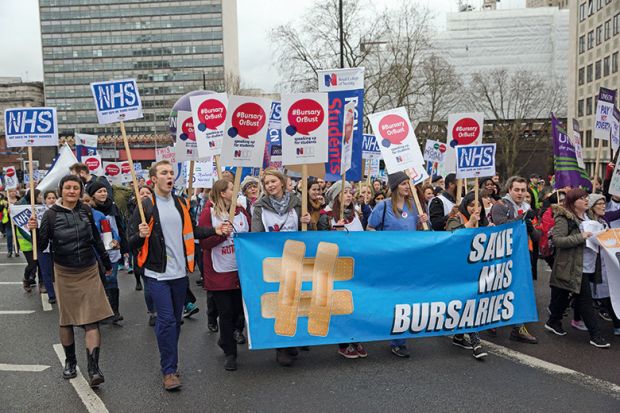 Save NHS march