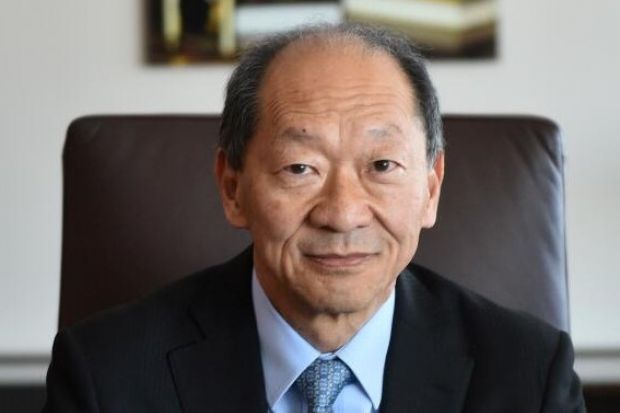 President of Nazarbayev University, Shigeo Katsu