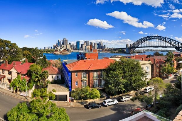A wealthy district of Sydney