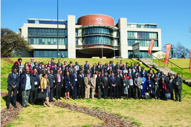 Participants in the Times Higher Education Africa Universities Summit