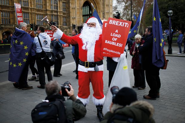 Anti-Brexit Santa