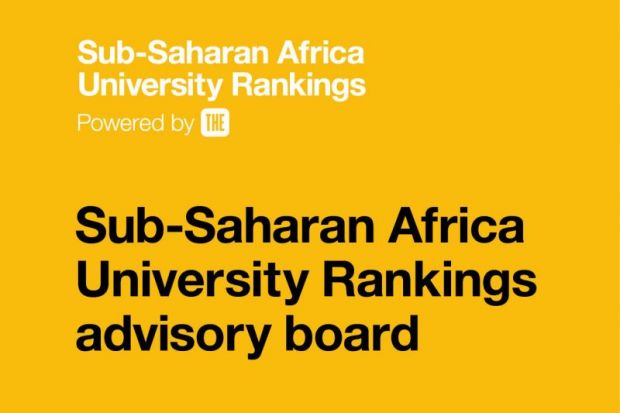 Sub-Saharan Africa University Rankings advisory board