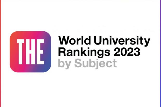 times higher education world university rankings by subject 2023
