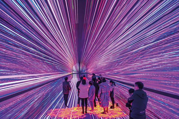Tourists visit the Time Tunnel of Qiandao Lake to illustrate Tech firms back Tokyo’s quantum leap with $100m