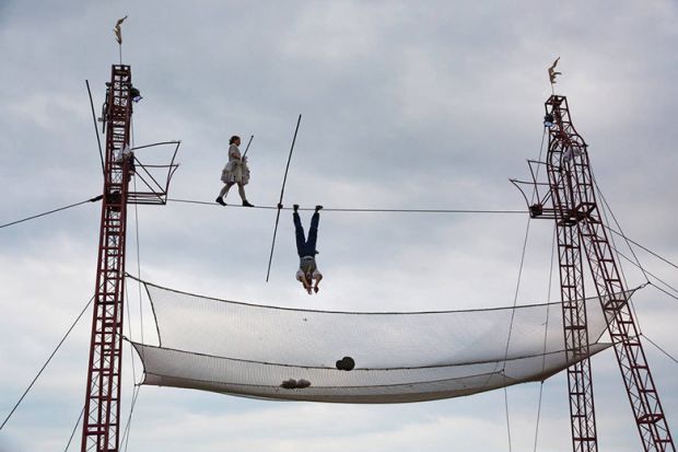 Trapeze artists Trapeze artists