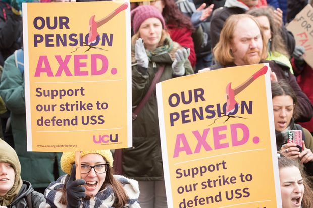 UCU pension strike