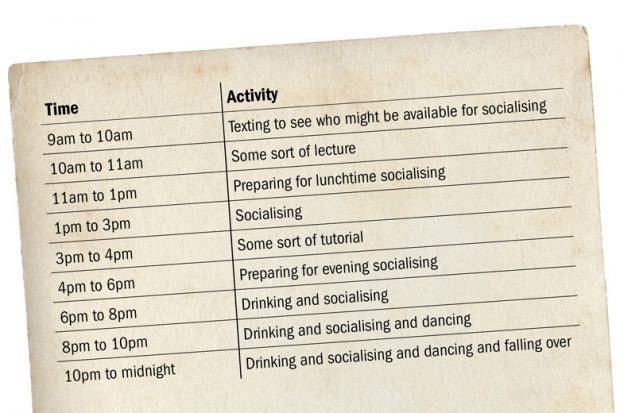 University of York timetable, The Poppletonian (4 August 2016)