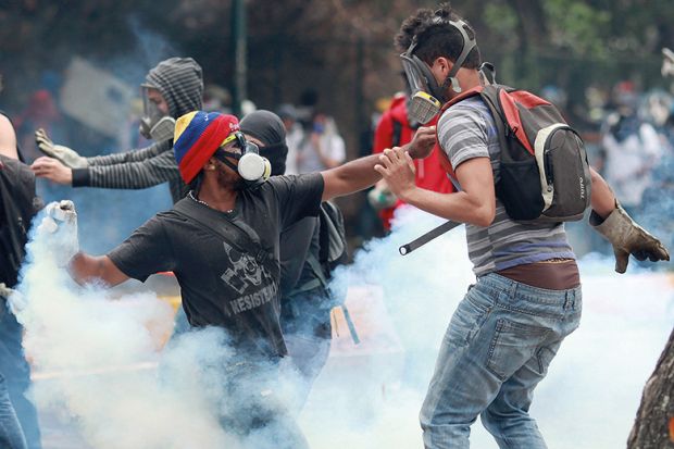 Venezuela protesters