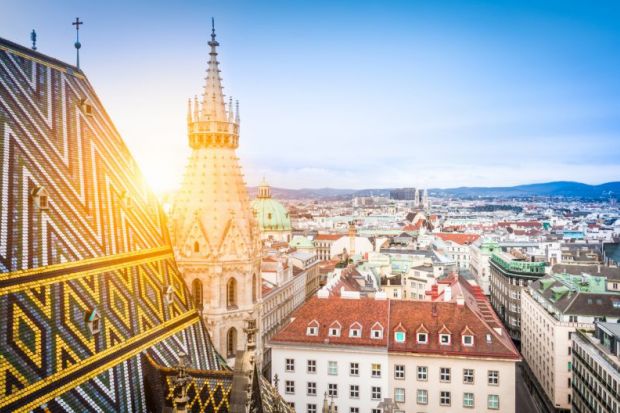 Vienna skyline