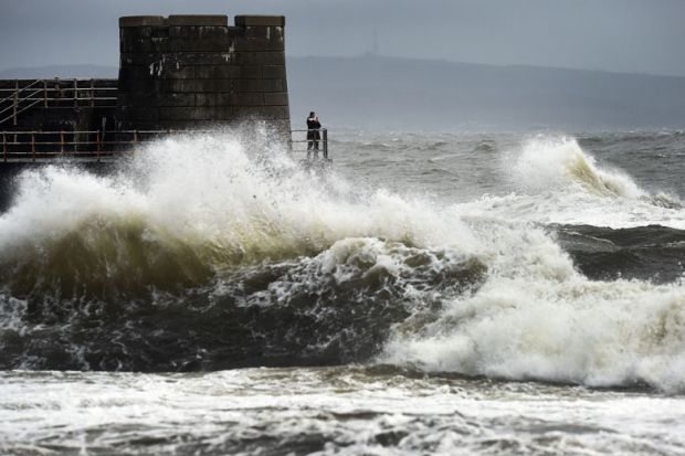 Waves crash on the west coast of Scotland to illustrate Cuts place Scottish universities at risk, sector warns SNP leaders