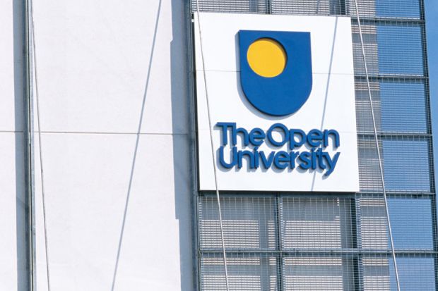 The Open University campus in Milton Keynes Buckinghamshire England to illustrate an unfair dismissal case against the Open University