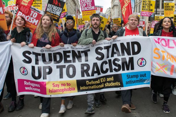 Racism against students 'taken more seriously than staff abuse' | Times Higher Education (THE)