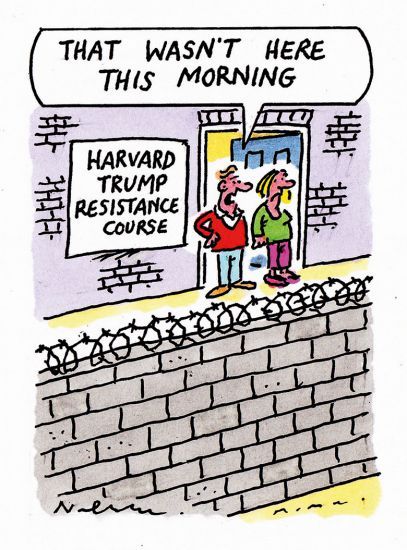 The week in higher education cartoon (13 April 2017)