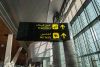 Arabic airport signs