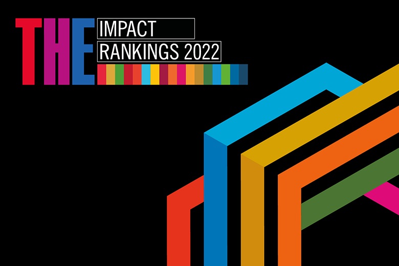 Impact ranking. The Impact rankings 2022. The Impact rankings. The Impact rankings 2022 logo. The World University rankings 2022.