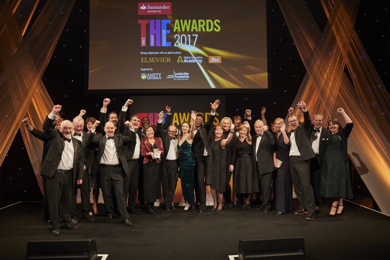 Winners of Times Higher Education Awards 2017 announced THE News