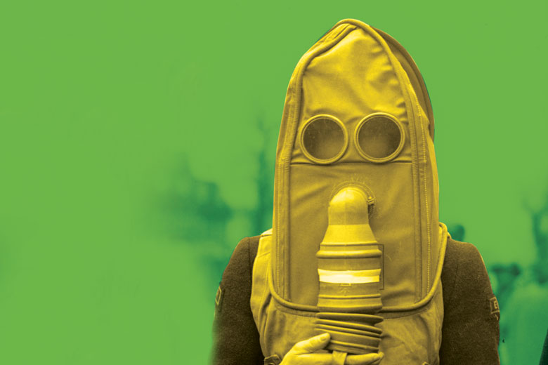 I wore a gas mask on but only managed to terrify two emergency engineers' Times Education (THE)