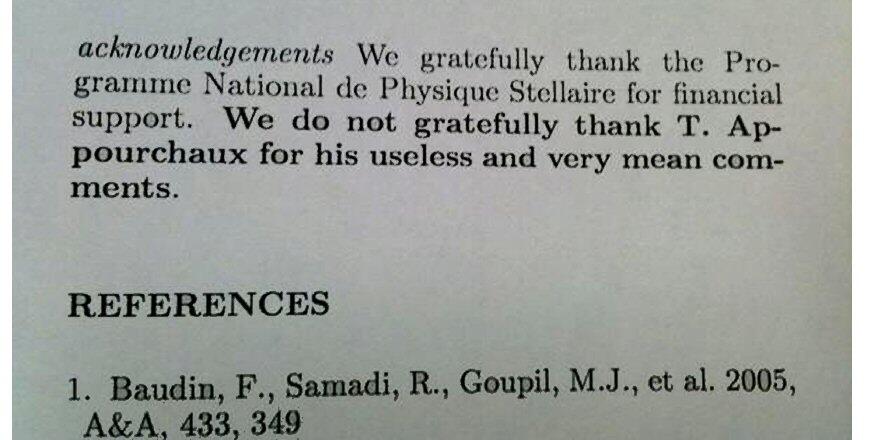 Paper acknowledgement example