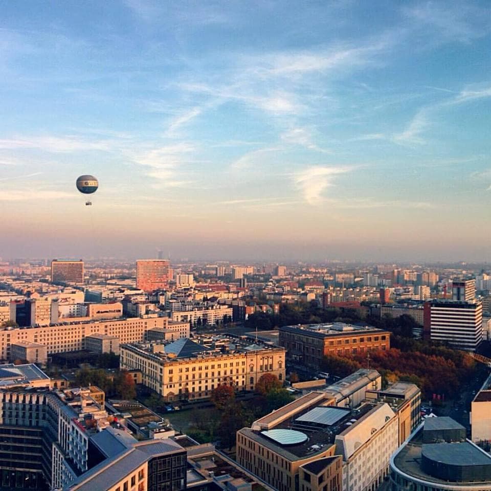 Berlin from the Potsdamerplatz view point