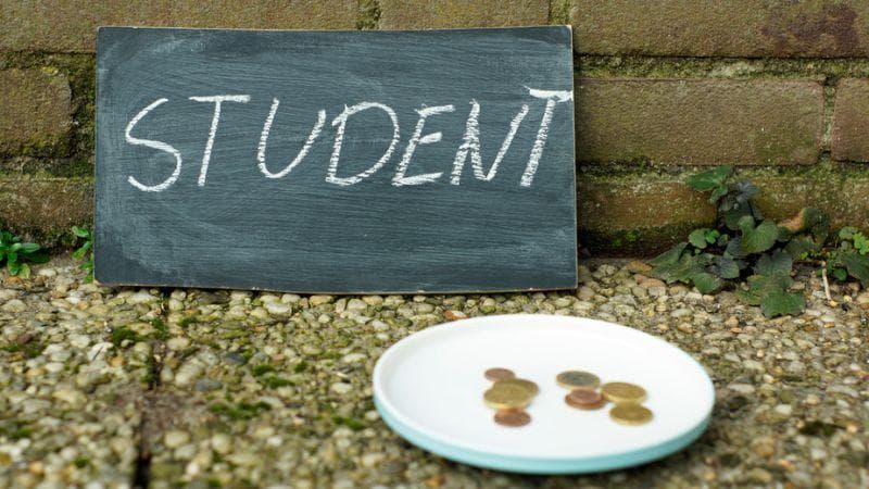 Students' financial misery